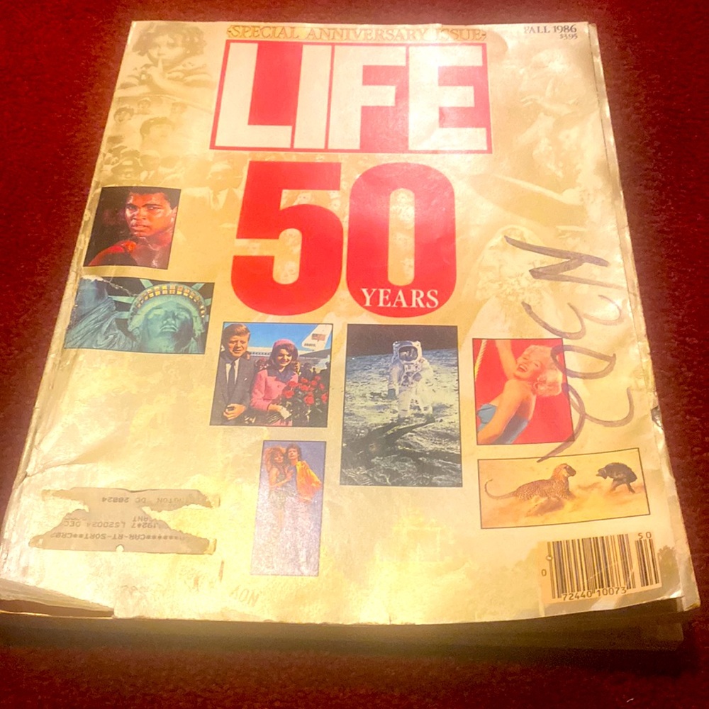 Life.   50 years.  Authentic Fall 1986